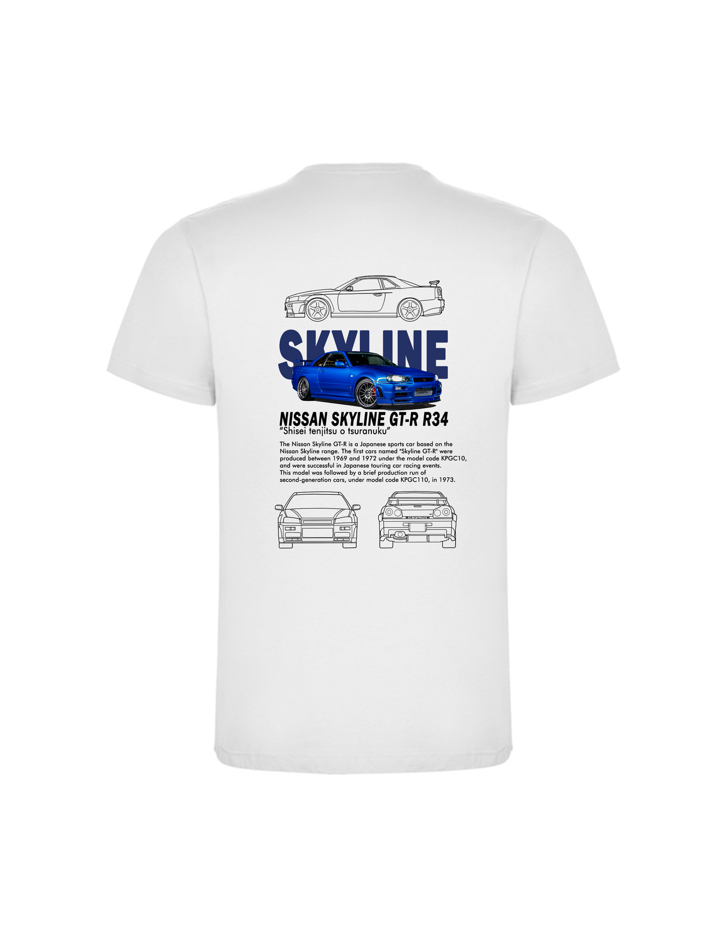 Camiseta SKYLINE GT-R