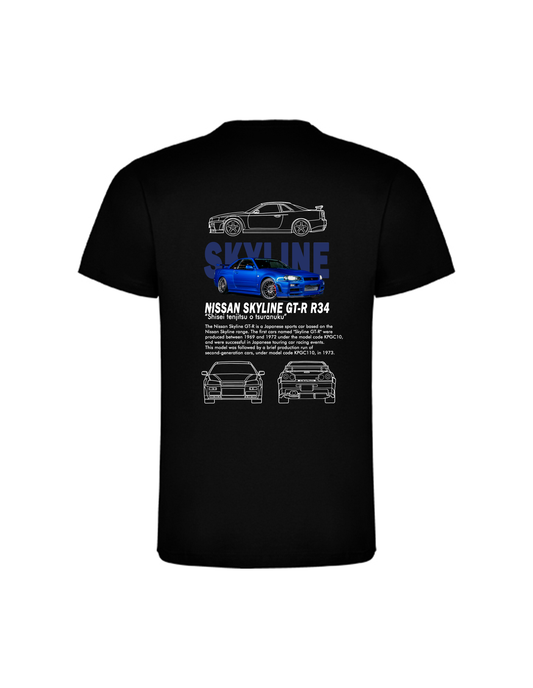 Camiseta SKYLINE GT-R