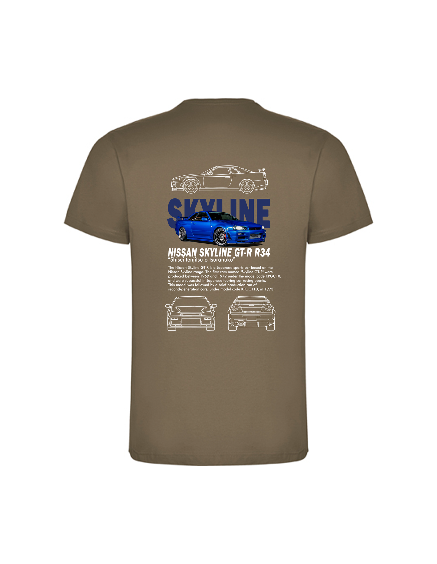 Camiseta SKYLINE GT-R